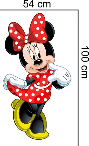 Imagem de Adesivo De Parede Minnie Mod25