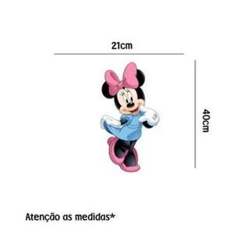 Imagem de Adesivo De Parede Minnie Vestido ul