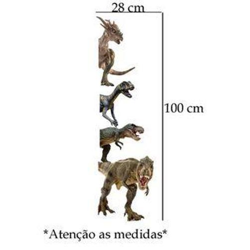Imagem de Adesivo De Porta Dinossauro 3D Mod01