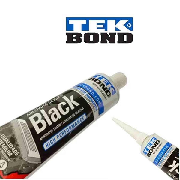 Imagem de Adesivo de silicone Black 85g SOX7632  Tekbond