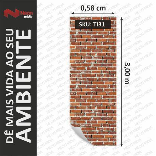 Imagem de Adesivo De Tijolo Lavavél Dublin 0,57 X 3M