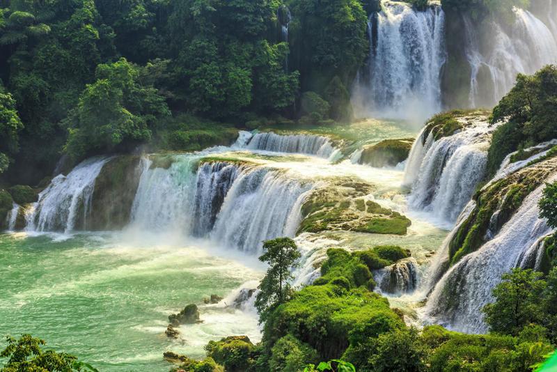 Imagem de Adesivo Decorativo De Parede Natureza Cachoeira