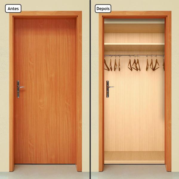 Imagem de Adesivo Decorativo de Porta - Closet - Armário - 1173cnpt