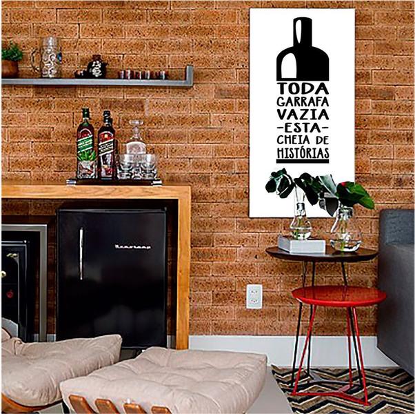 Imagem de Adesivo Decorativo Garrafa Vinho