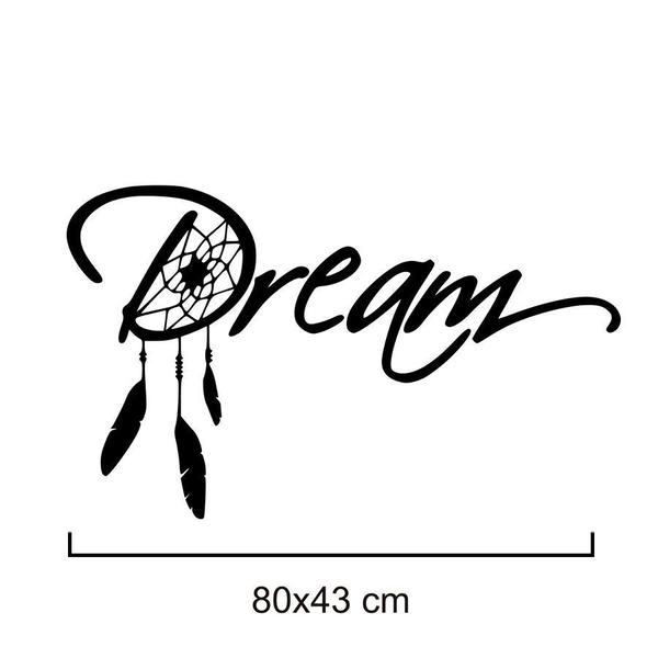 Adesivo Decorativo Parede Dream - Sonhe - Fama Adesivos Imagem de Adesivo Decorativo Parede Dream - Sonhe