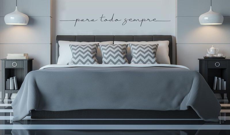 Adesivo Decorativo Parede Frase PARA TODO SEMPRE - Fama Adesivos Imagem de Adesivo Decorativo Parede Frase PARA TODO SEMPRE