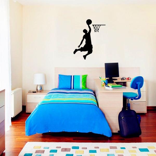 Imagem de Adesivo Decorativo Parede Jogador Basquete