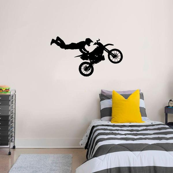 Imagem de Adesivo Decorativo Parede Moto