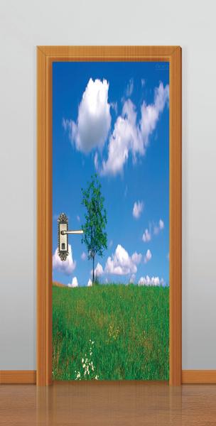 Imagem de Adesivo decorativo  portas  paisagem( med. 90x210)