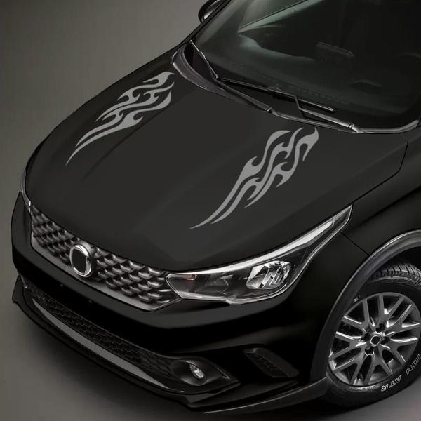 Adesivo Do Capô Faixa Tuning Personalizado Carro Universal - SPORTINOX Imagem de Adesivo Do Capô Faixa Tuning Personalizado Carro Universal