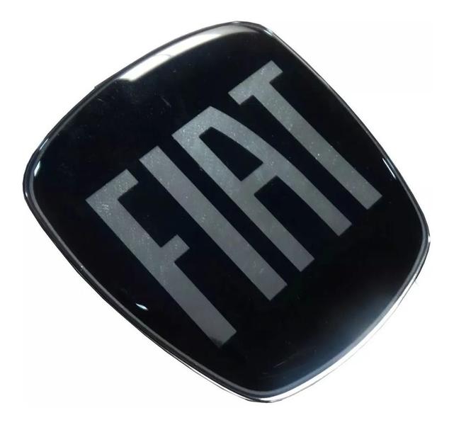 Imagem de Adesivo Emblema Fiat Uno Black Piano Dianteiro/traseiro 2011