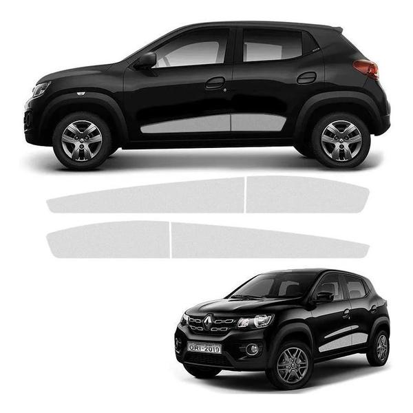 Imagem de Adesivo Faixa Lateral Renault Kwid 2017 A 2020 Todos Modelos