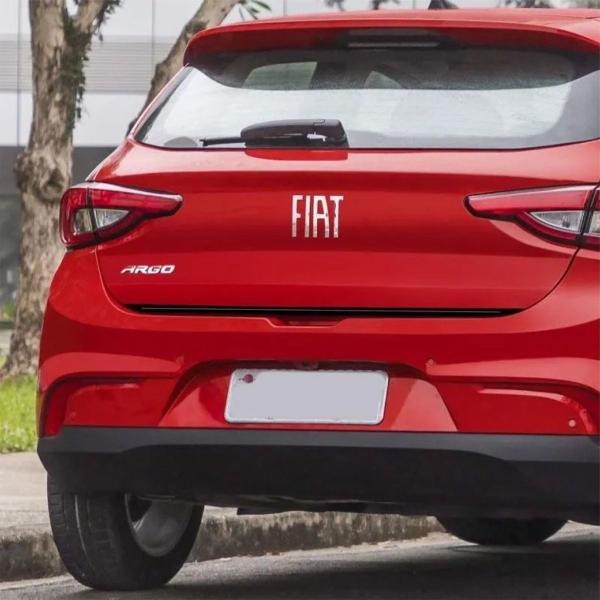 Imagem de Adesivo Friso Porta Malas Fiat Argo Resinado Preto 2017