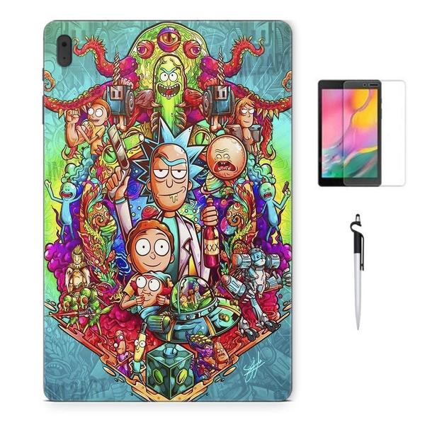 Imagem de Adesivo Galaxy Tab S8 Sm-X7068 Rick Morty Película E Caneta