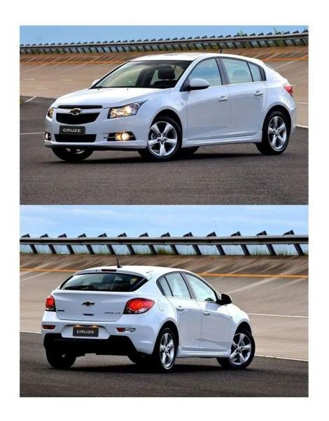 Imagem de Adesivo Gravata Gm Cruze Hatch Até 2014 Preta Resinado