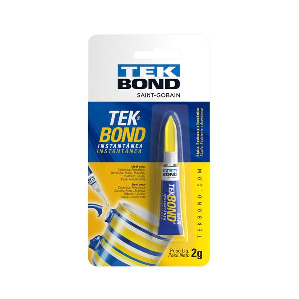 Imagem de Adesivo Instantâneo Tekbond Blister 2G