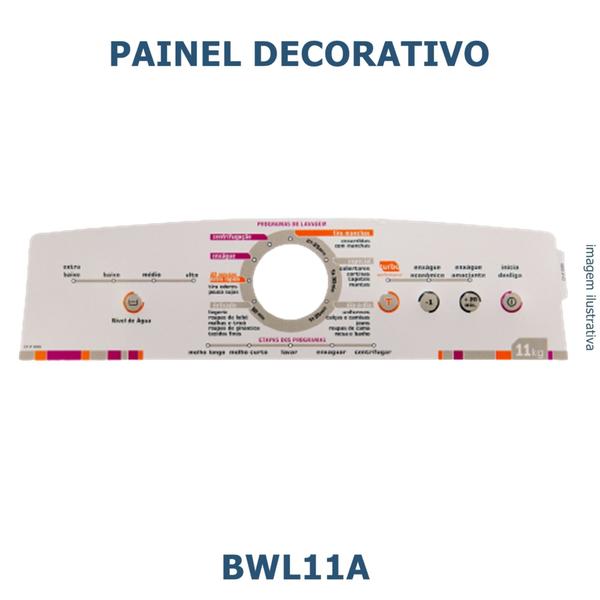 Imagem de Adesivo Membrana Painel Decorativo lavadora BWL11A