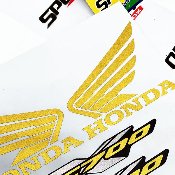 Imagem de Adesivo Moto Honda Nc 700 X 2011/2016 Emblema Asa Refletivo