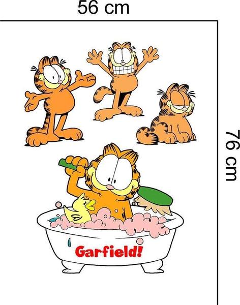 Imagem de Adesivo Para Box Garfield Mod01