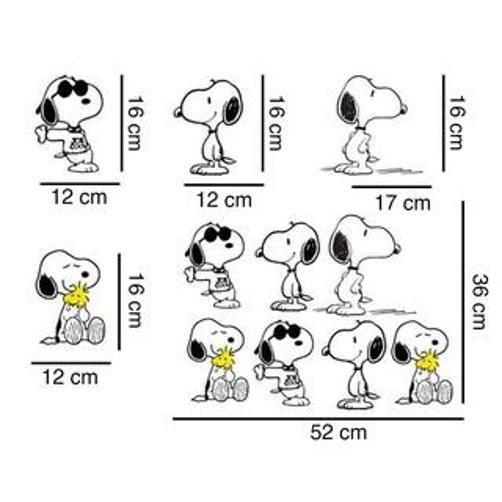 Imagem de Adesivo Para Box Snoopy