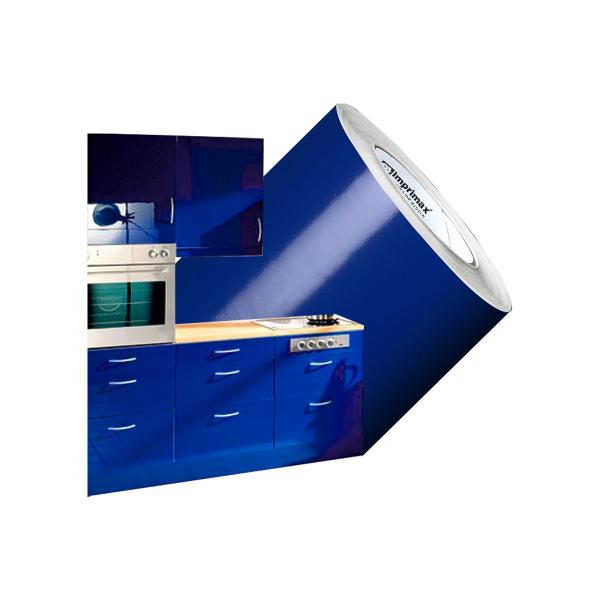 Adesivo para envelopamento Geladeiras Móveis 1MX50CM AZUL MARINHO - Imprimax Imagem de Adesivo para envelopamento Geladeiras Móveis 1MX50CM AZUL MARINHO