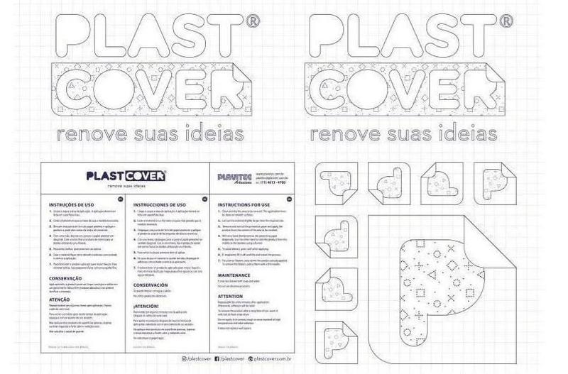 Imagem de Adesivo Plastcover Cristal 45Cm X 25M C120 60 Micra