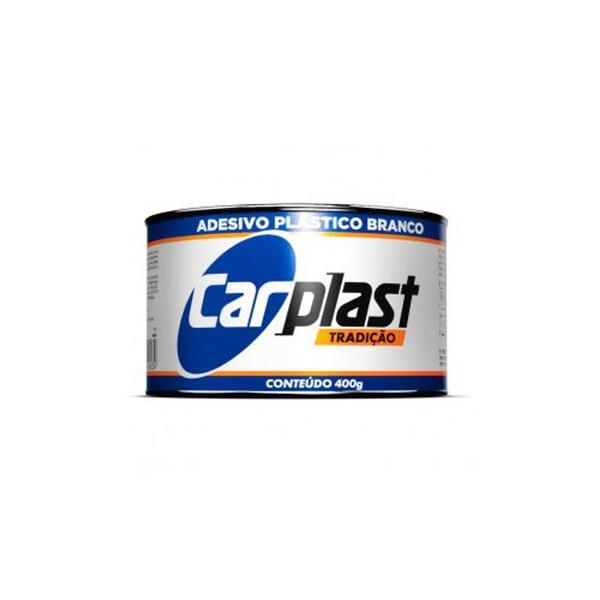 Imagem de ADESIVO PLASTICO BRANCO 400g CA135-CARPLAST KIT C/ 12 UN.