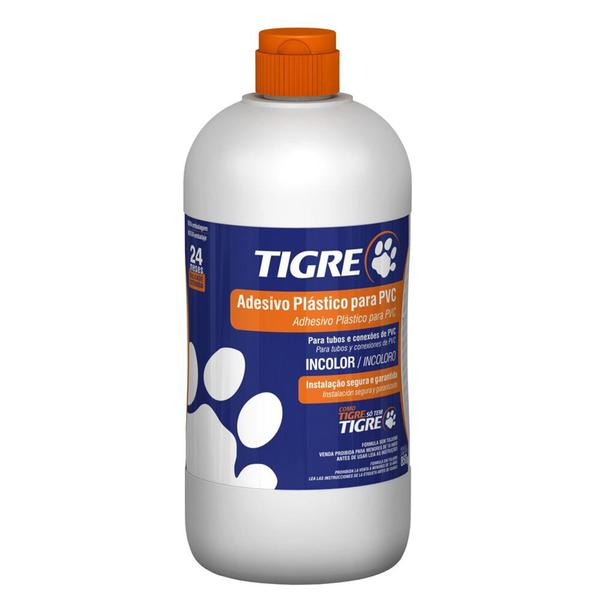 Imagem de Adesivo Plástico para PVC Frasco 840g Incolor Tigre