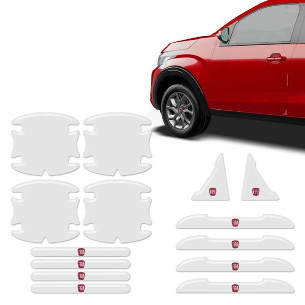 Adesivo Protetor de Maçaneta Fiat Resinado Decorativo - SPORTINOX Imagem de Adesivo Protetor de Maçaneta Fiat Resinado Decorativo