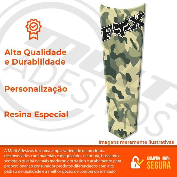 Imagem de Adesivo Protetor Tanque Fox Verde Camuflado 27x9cm