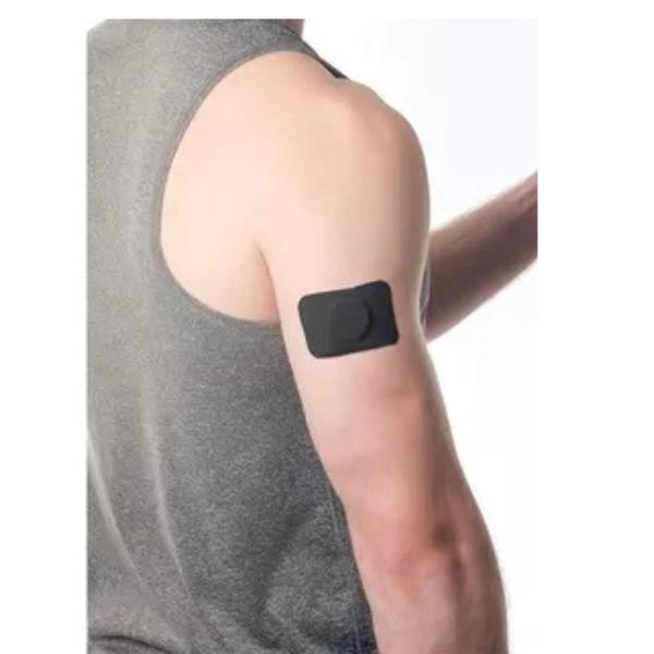 Imagem de Adesivo Resistente Protege Sensor Libre Diabetes Pacote C/10 Unidades - Preto