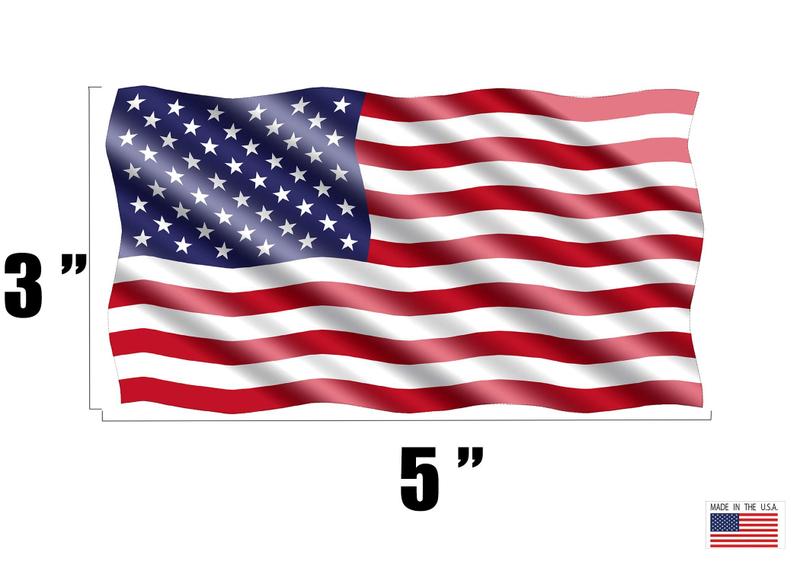 Imagem de Adesivo Rogue River Tactical American USA Flag 3x5cm