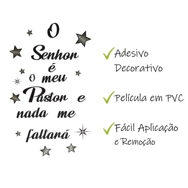 Adesivo Salmo 23 O Senhor é meu Pastor Decoração Evangélica - Imaginart Imagem de Adesivo Salmo 23 O Senhor é meu Pastor Decoração Evangélica