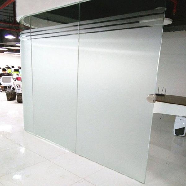 Imagem de Adesivo Sem Cola para Box Janela Vidro Jateado Branco 200x60cm