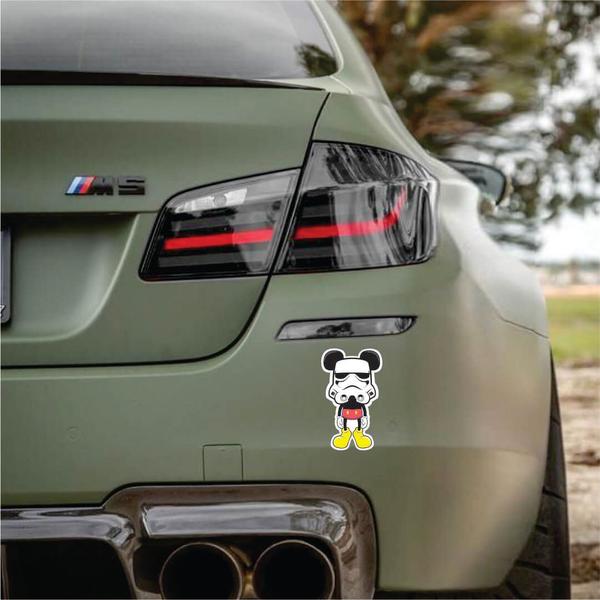 Imagem de Adesivo Sticker Vinil Impermeável Mickey Stormtrooper