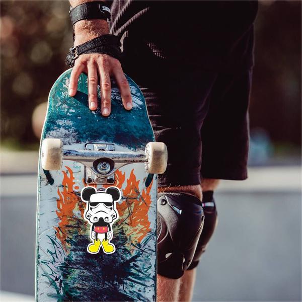 Imagem de Adesivo Sticker Vinil Impermeável Mickey Stormtrooper