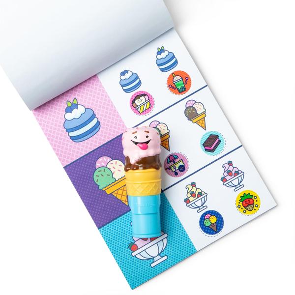 Imagem de Adesivo Toy Melissa & Doug Uau!  Sorvete com 500 adesivos