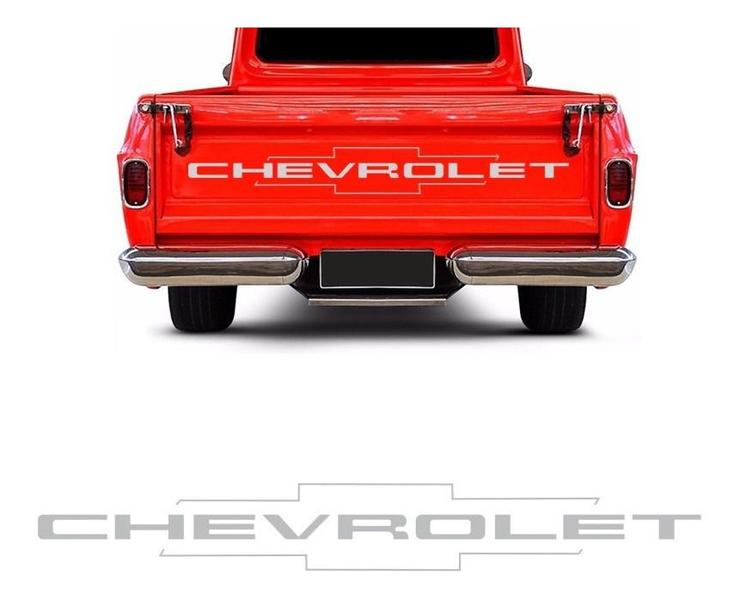 Imagem de Adesivo Traseiro Chevrolet C10 C14 C15 E D10 Modelo Original