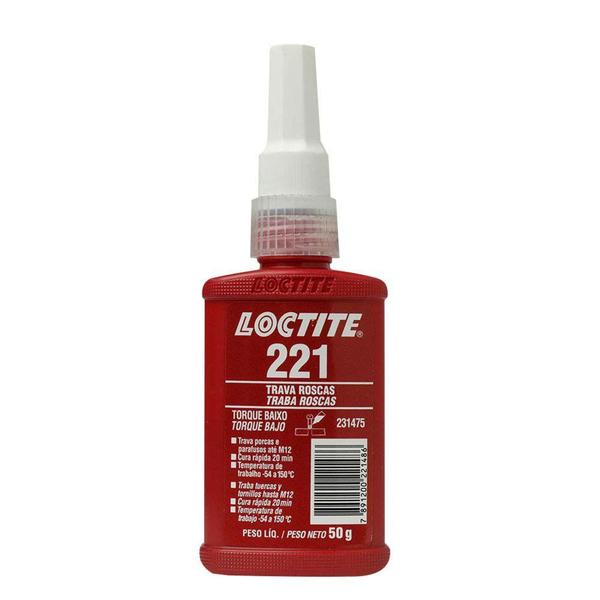 Imagem de Adesivo Trava Rosca 50g Loctite 221