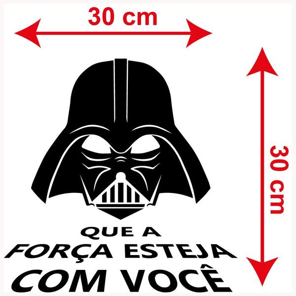 Imagem de Adesivo Vaso Sanitário Darth Vader 