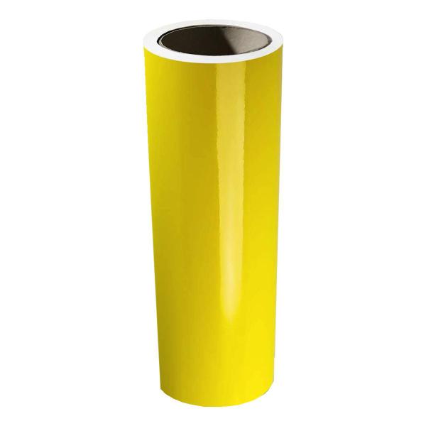 Imagem de Adesivo Vinil amarelo  para recorte Silhouette 5m X 30cm