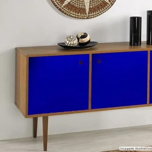 Imagem de Adesivo Vinil Azul Royal Envelopamento Móveis 10m x 60cm