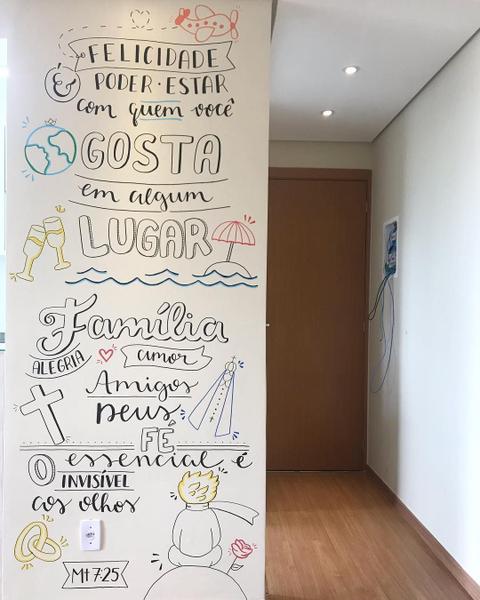 Imagem de Adesivo Vinil Branco Lousa Chalkboard Escrever Giz 10m x 60cm