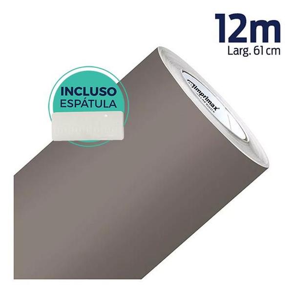 Adesivo Vinil Envelopamento Móveis Bege Taupe Fosco 0,61x12m - IMPRIMAX Imagem de Adesivo Vinil Envelopamento Móveis Bege Taupe Fosco 0,61x12m