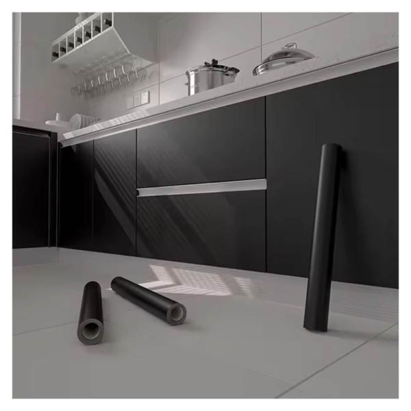 Adesivo Vinil Envelopamento Preto Fosco Geladeira 5m x 60cm - BG ADESIVOS Imagem de Adesivo Vinil Envelopamento Preto Fosco Geladeira 5m x 60cm