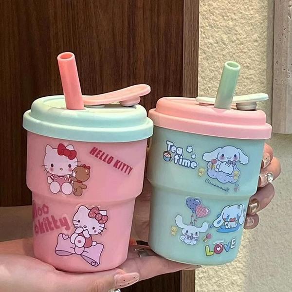 Imagem de Adesivos 3D Sanrio - Kitty e Cinnamoroll - para Copos e Canecas