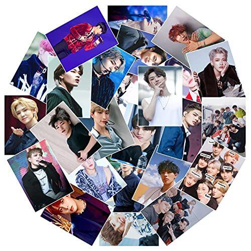 Imagem de Adesivos Ateez - 25 PCS Vinyl Decal Kpop Photocard Set