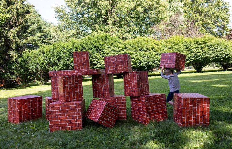 Imagem de Adesivos Building Block Play Blox para caixas de papelão