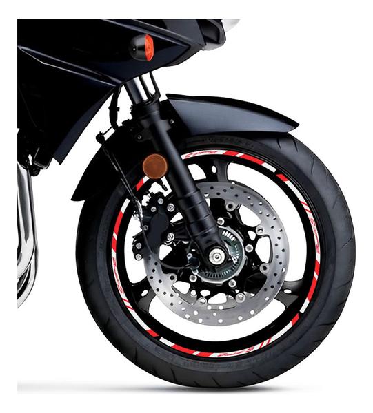 Imagem de Adesivos Compatível Suzuki Bandit S 2011/ Filete Vermelho