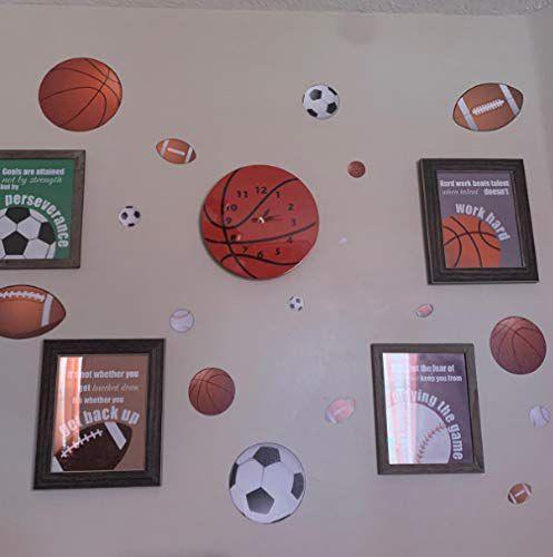 Imagem de Adesivos de decoração de parede Create-A-Mural Sports Boys Room Decor